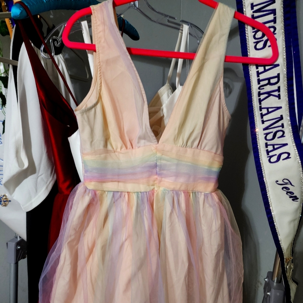Rainbow Cocktail  Dress